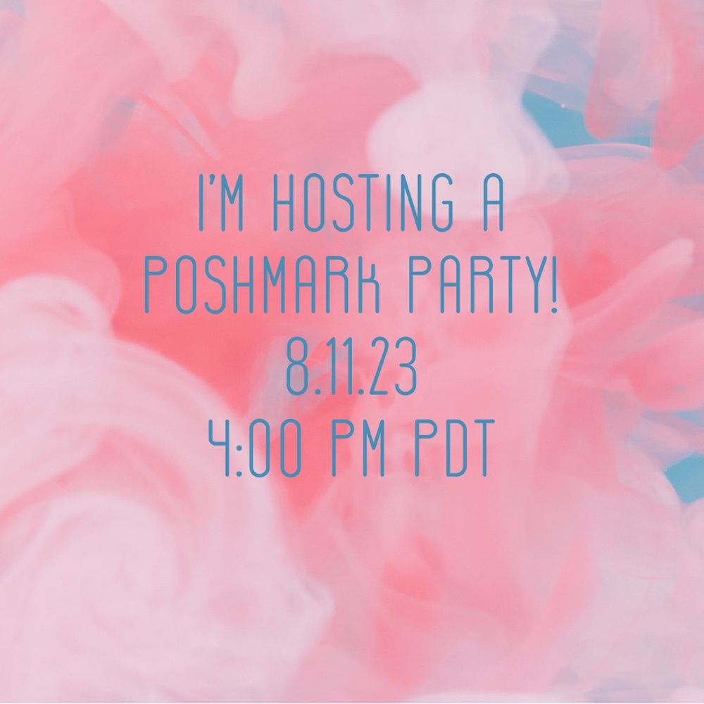 I’m co-hosting the "Everything Pets Posh Party" on 8.11 at 4 pm PDT! 🐾